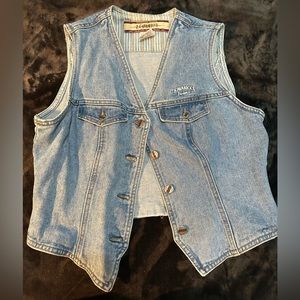 Vintage Z. Cavaricci jean vest